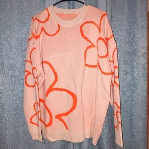 Shein flower sweater - size L